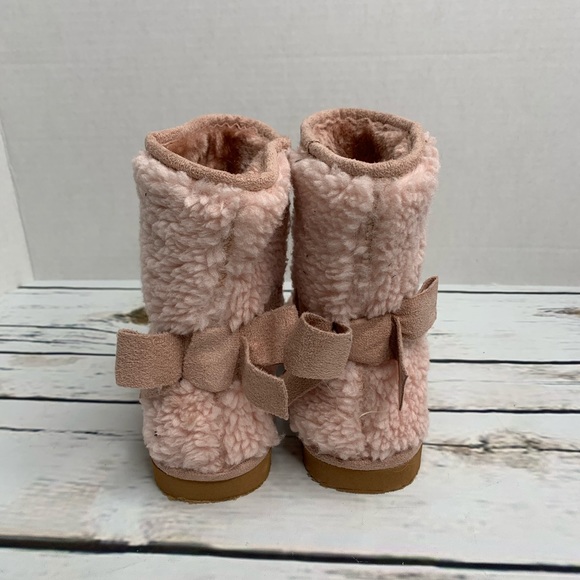 NEW Olivia Miller Girl pink boots - Picture 3 of 7
